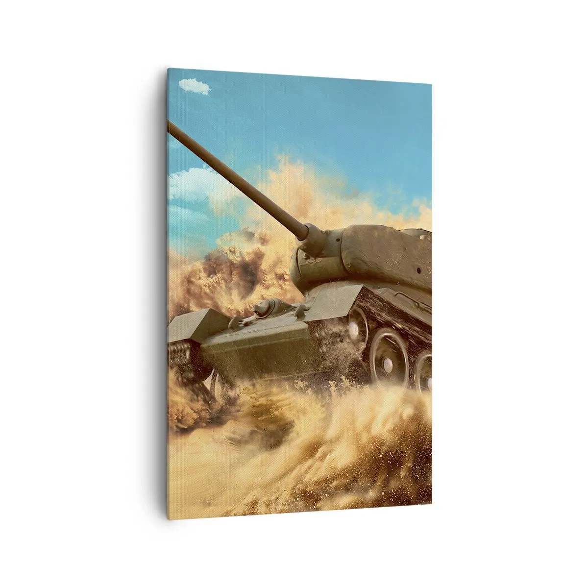 Canvastavla - Bild på duk - Oslagbar - 80x120 cm