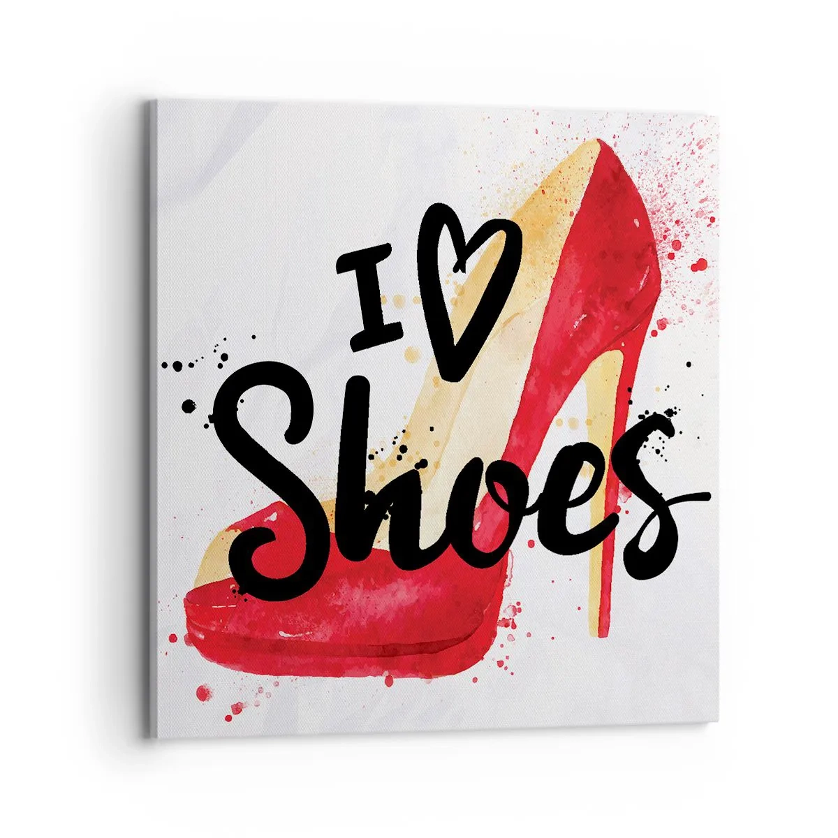 Canvastavla - Bild på duk - Kärlek har flera namn - 70x70 cm