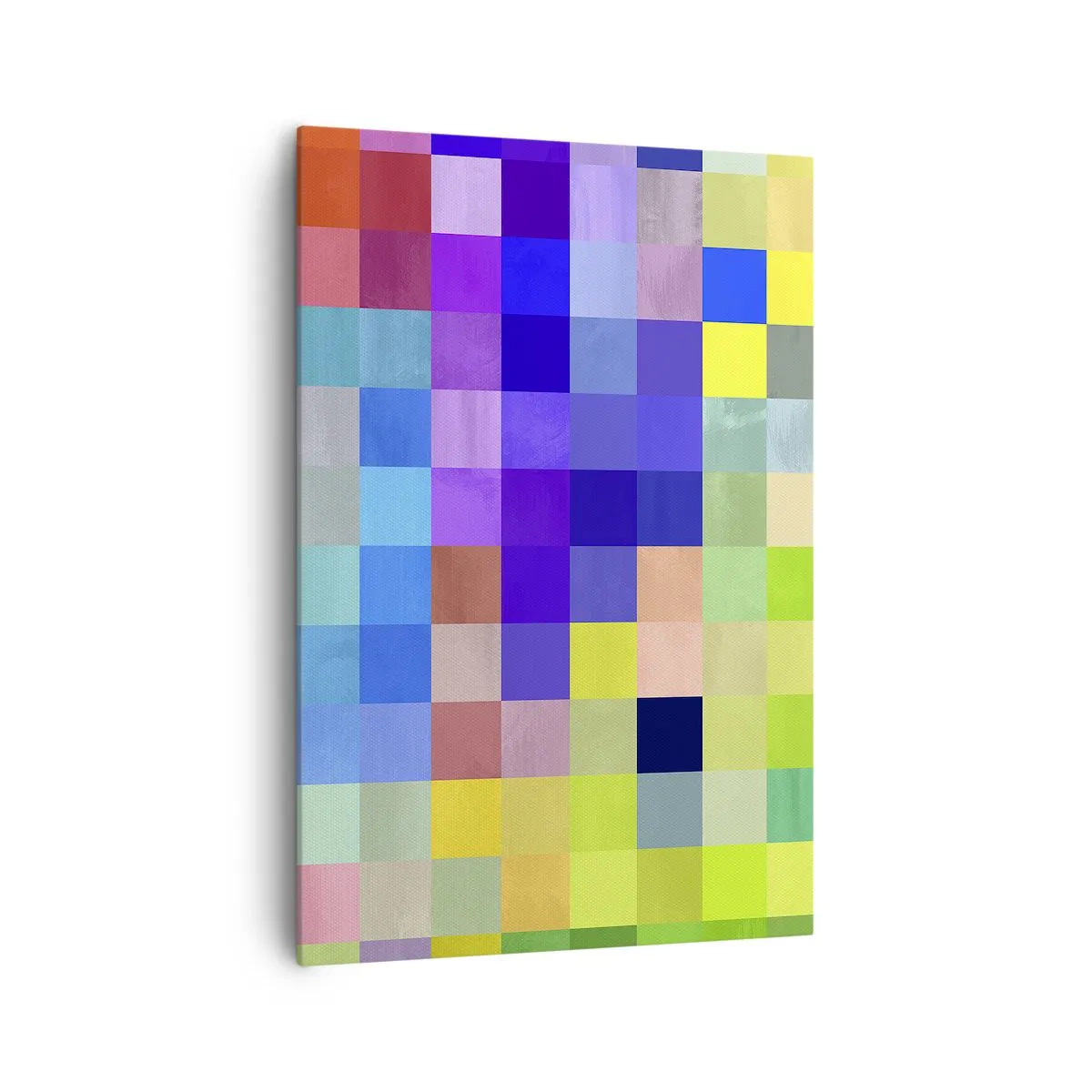 Canvastavla - Bild på duk - Alla olika, alla jämna - 70x100 cm