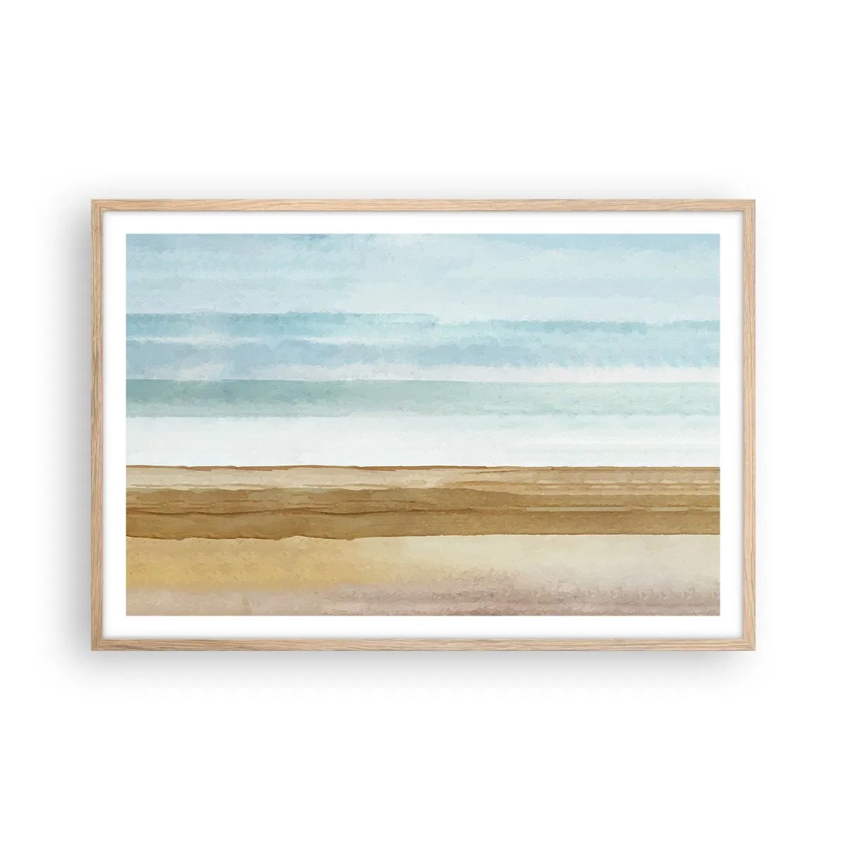 Affisch i ram av ljusek - Svalkande - 91x61 cm