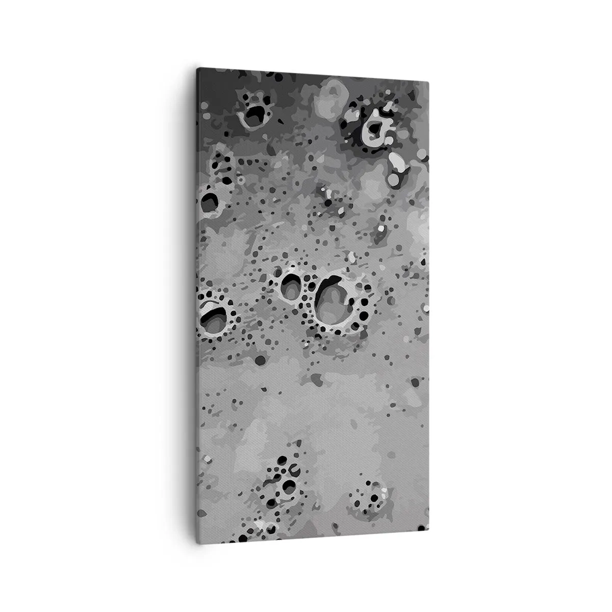 Canvastavla - Bild på duk - Som månlandskap - 55x100 cm