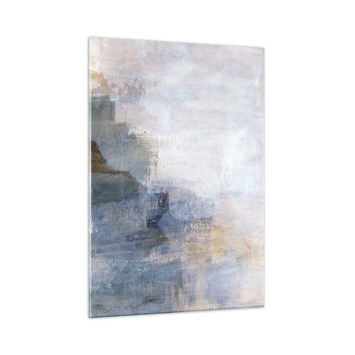 Glastavla - Bild på glas - Färgernas toner och ackord - 50x70 cm