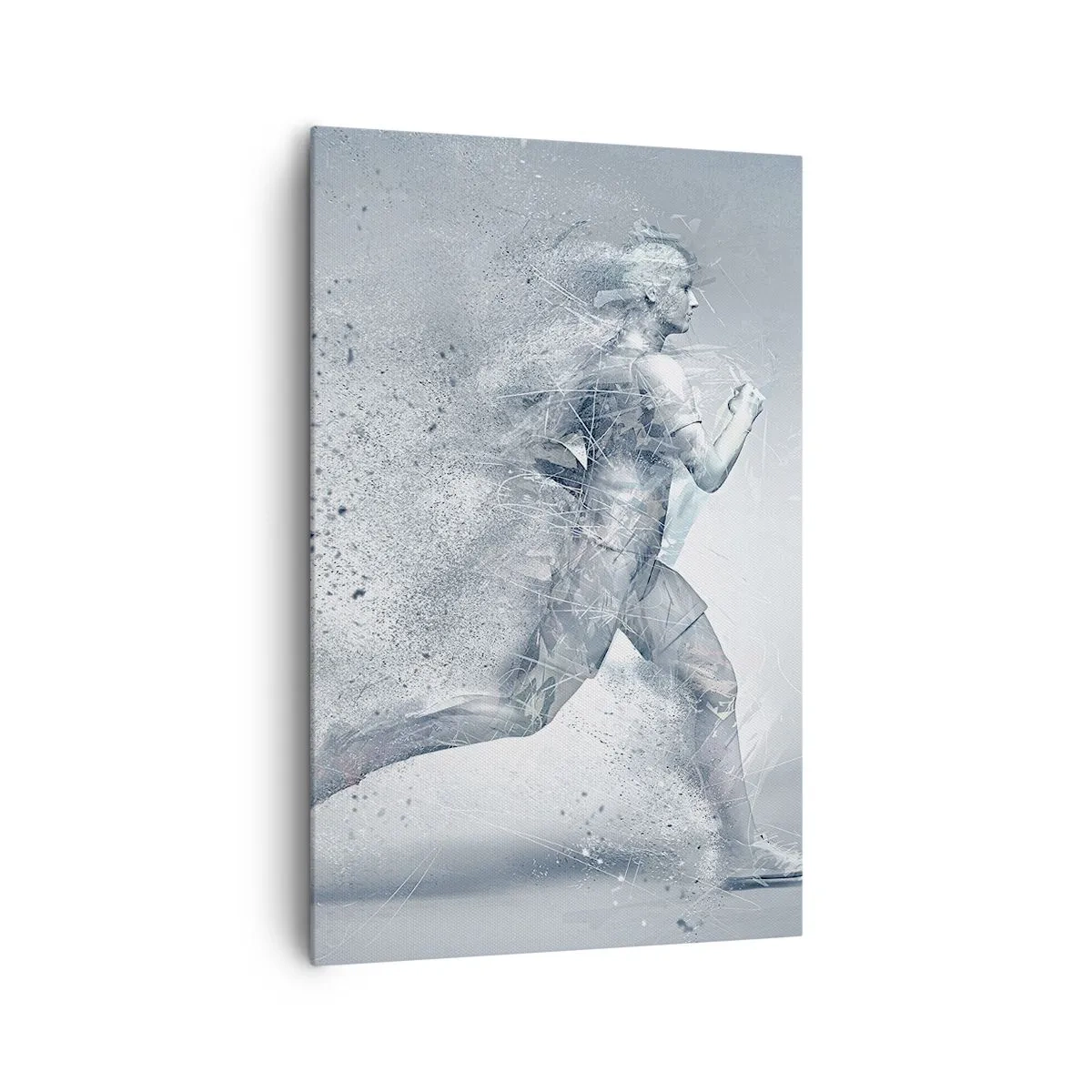 Canvastavla - Bild på duk - Kristallren energi - 80x120 cm