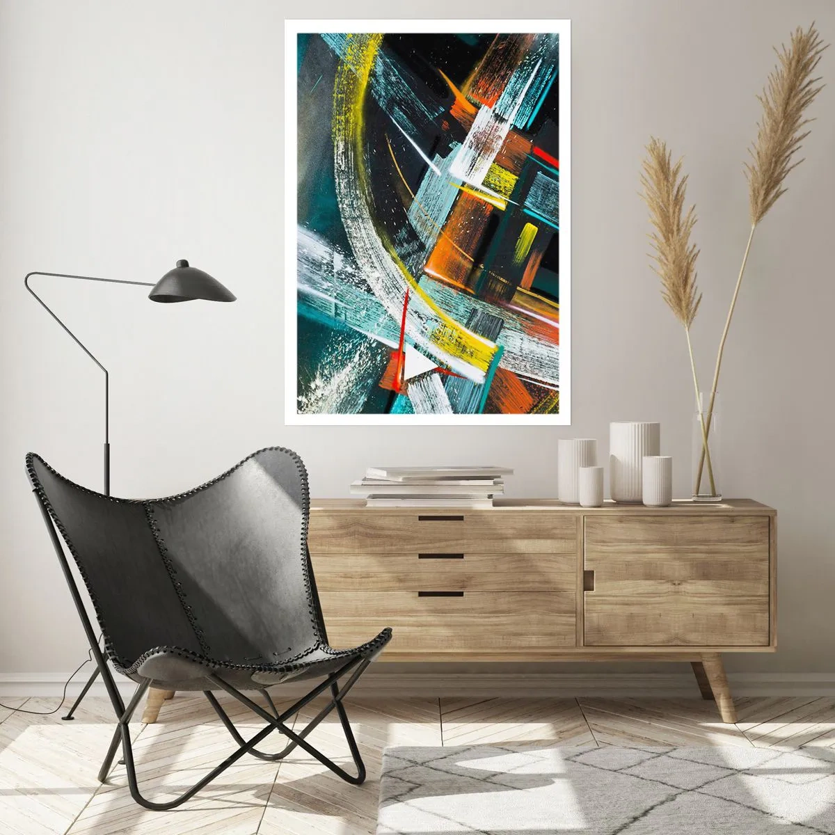 Affisch - Rörelsens energi - 30x40 cm