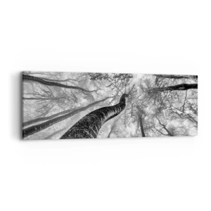 Canvastavla - Bild på duk - Kapplöpning mot ljuset - 90x30 cm