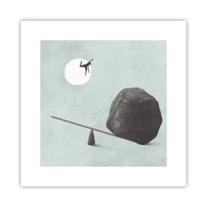 Affisch - Uppfylld dröm - 30x30 cm