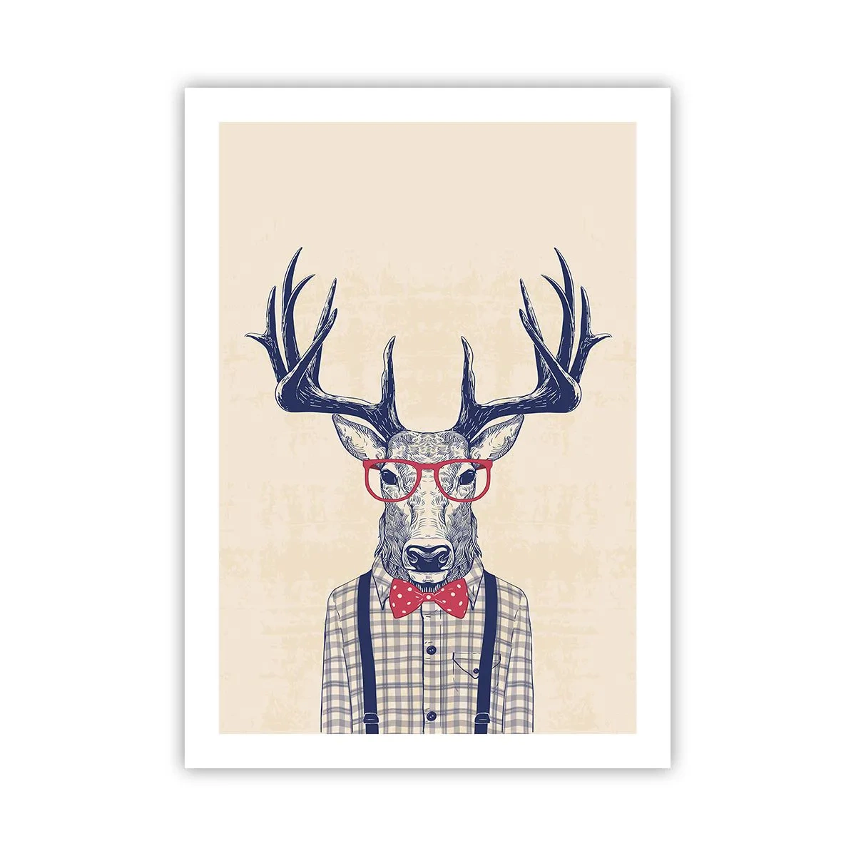 Affisch - Rolig extravagans - 50x70 cm