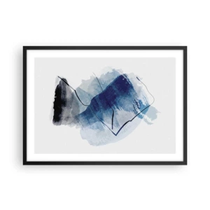 Affisch i svart ram - Isberg - 70x50 cm