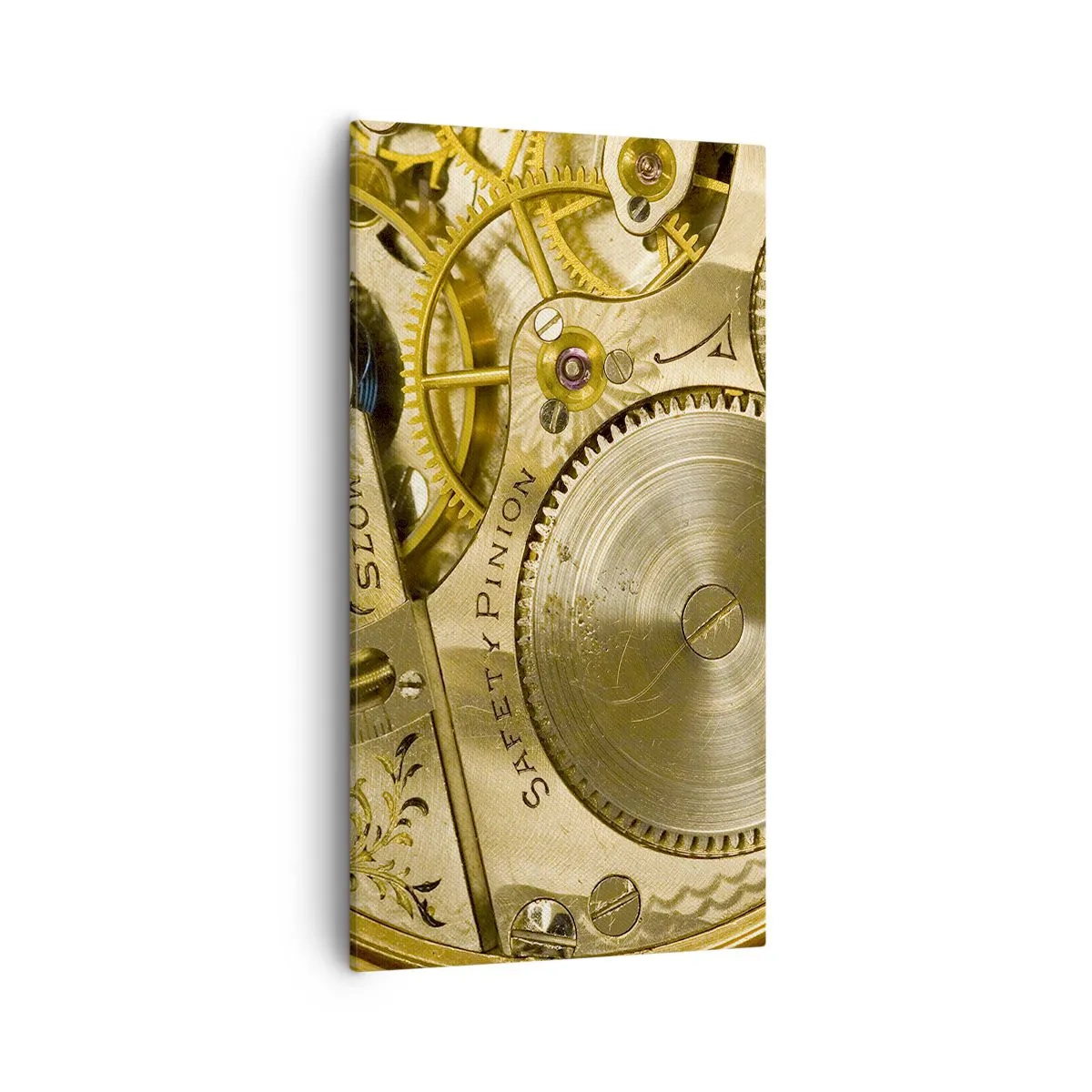 Canvastavla - Bild på duk - Gå med tidens anda - 55x100 cm