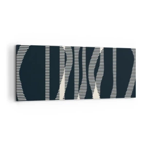 Canvastavla - Bild på duk - Försök att bryta mörkret - 100x40 cm