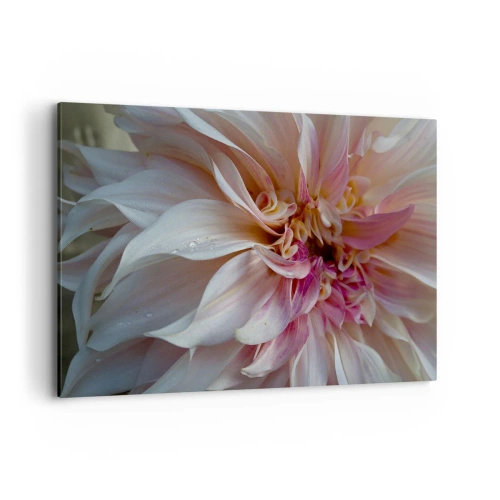 Canvastavla - Bild på duk - Blommande friskhet - 120x80 cm