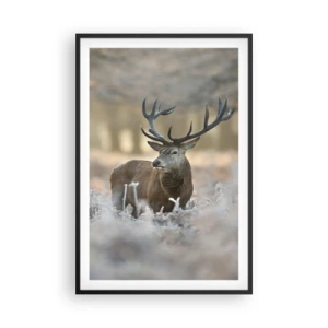 Affisch i svart ram - Uppfriskande morgon - 61x91 cm