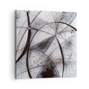 Canvastavla - Bild på duk - Futuristisk fantasi - 60x60 cm