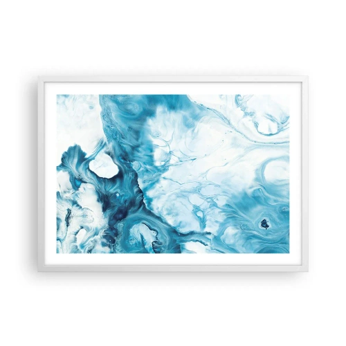 Affisch i vit ram - Blåhetens konsert - 70x50 cm