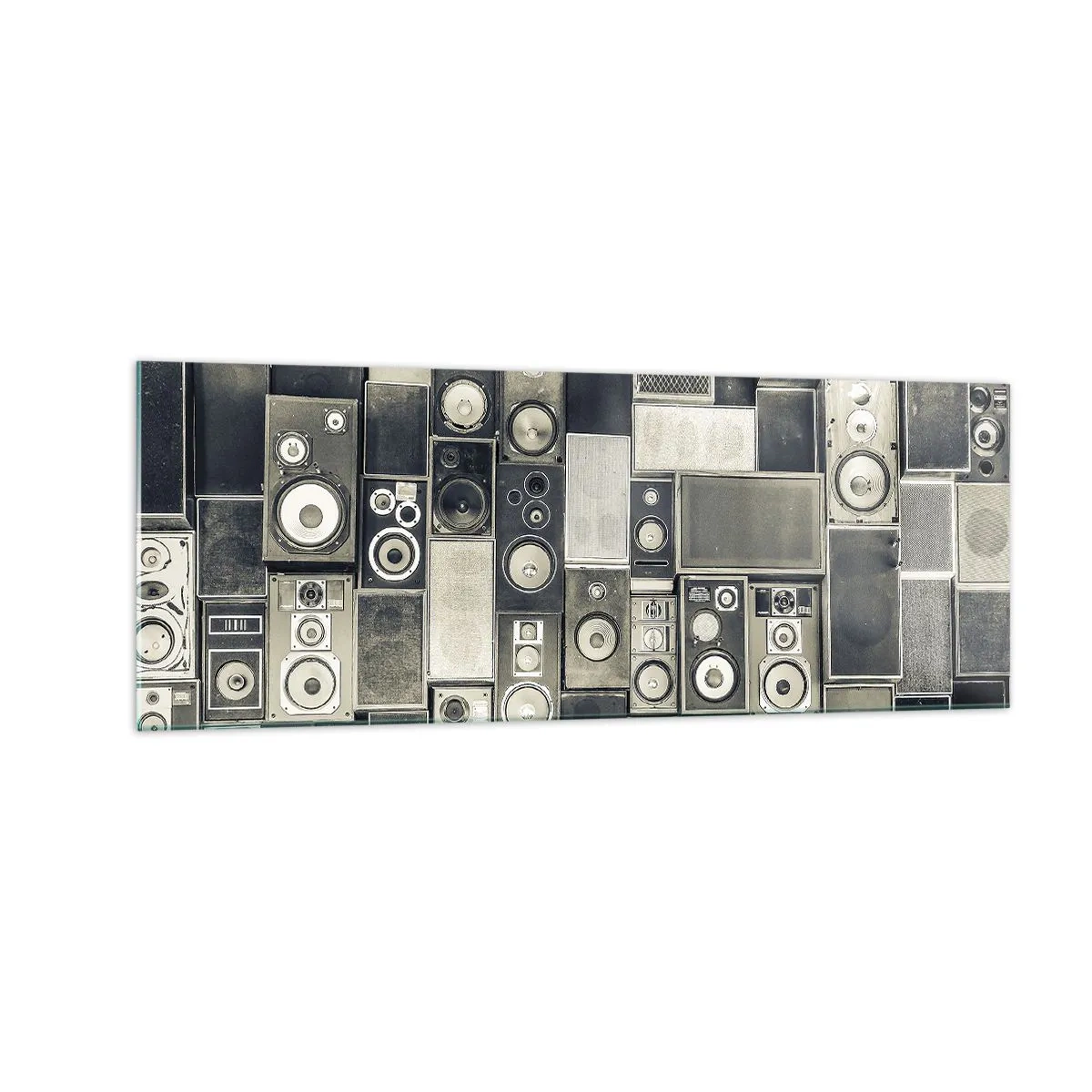 Glastavla - Bild på glas - Allt väl - 140x50 cm