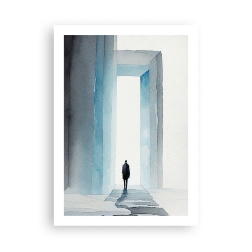 Affisch - Lev utan gränser - 50x70 cm