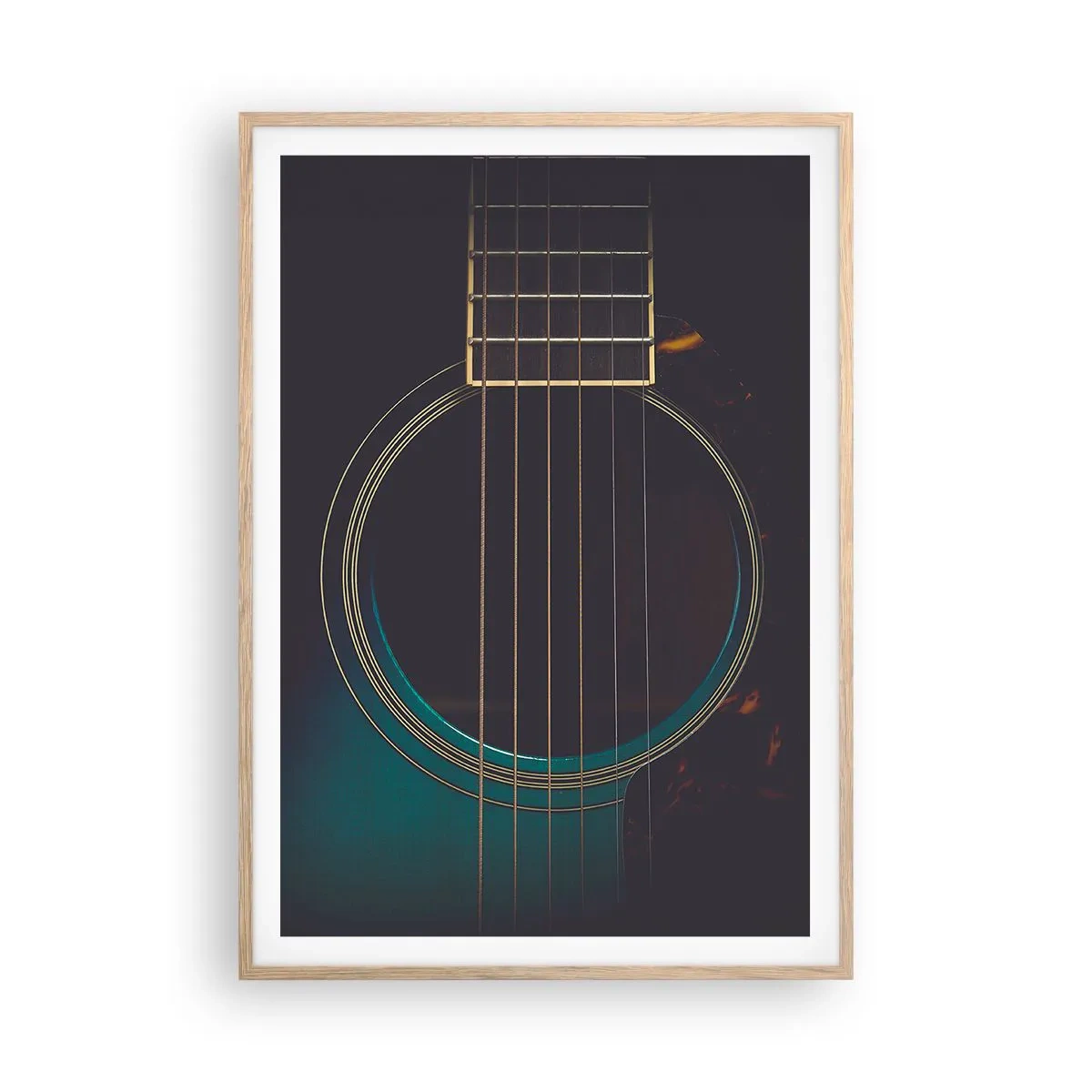 Affisch i ram av ljusek - Ett ögonblick innan det ljuder - 70x100 cm