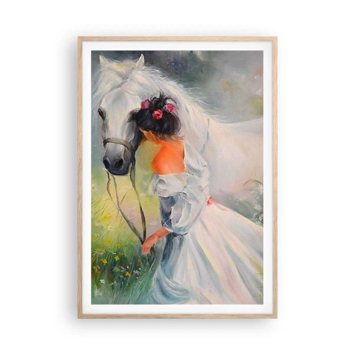 Affisch i ram av ljusek - Ur en vacker dröm - 70x100 cm