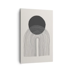 Canvastavla - Bild på duk - Darr och säkerhet - 80x120 cm