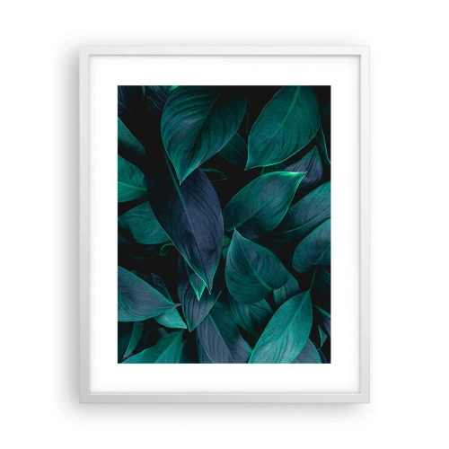 Affisch i vit ram - Grönskan själv - 40x50 cm