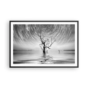 Affisch i svart ram - Naturens symfoni - 91x61 cm