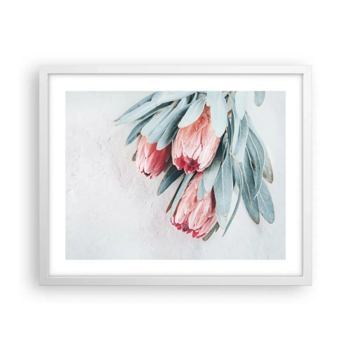 Affisch i vit ram - Generad av sin skönhet - 50x40 cm