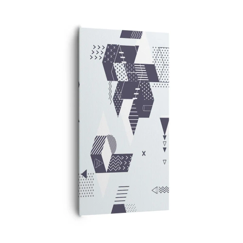 Canvastavla - Bild på duk - I matematikerns själ - 65x120 cm