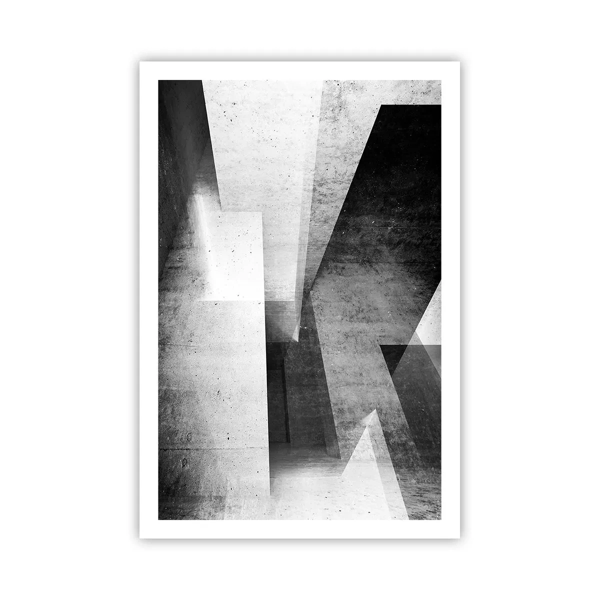 Affisch - Rummets struktur - 61x91 cm