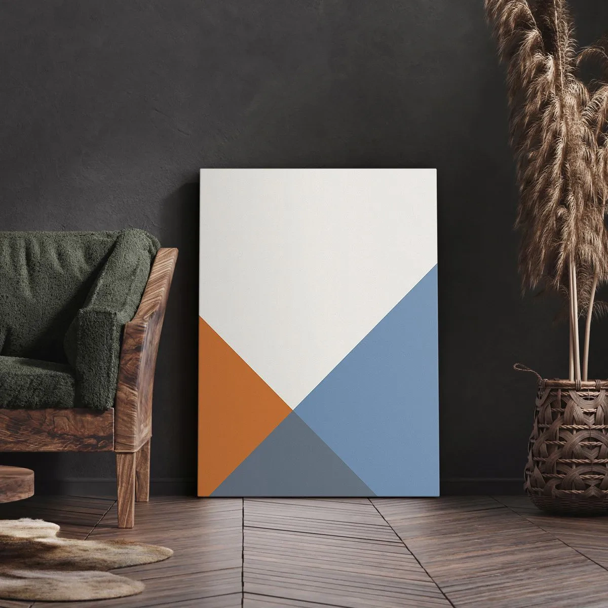 Canvastavla - Bild på duk - Under vinkel… - 50x70 cm