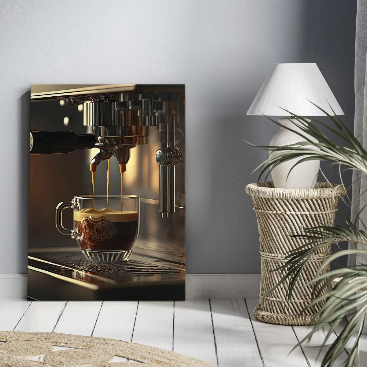 Canvastavla - Bild på duk - En sensuell blandning - 50x70 cm
