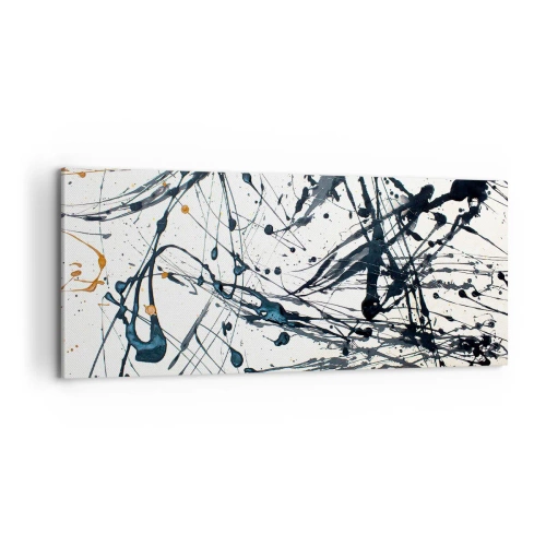 Canvastavla - Bild på duk - Med eller utan någon mening? - 100x40 cm