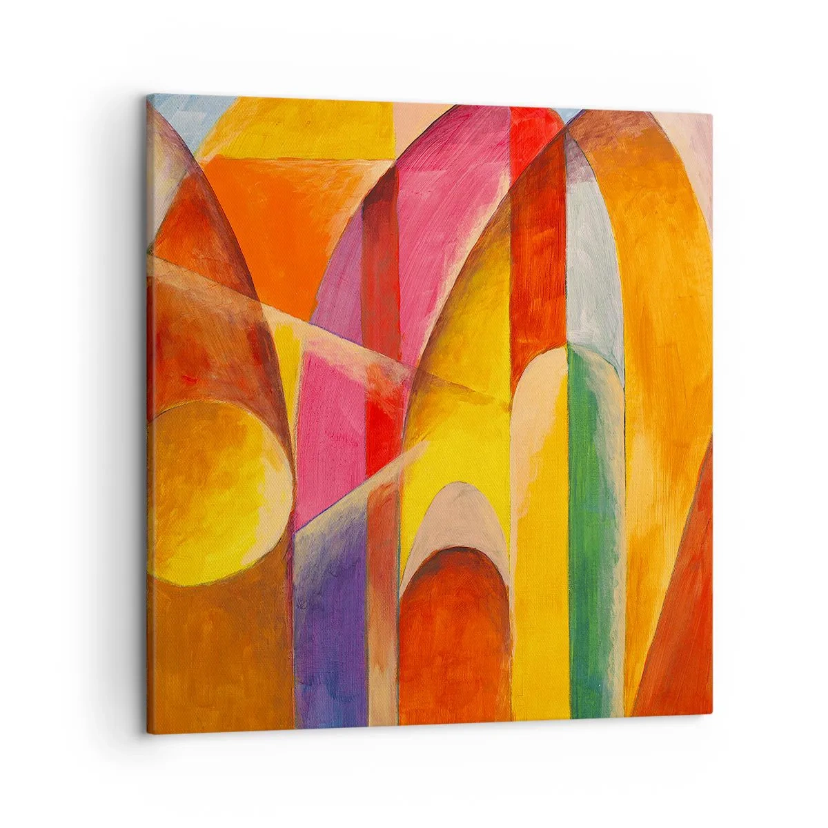 Canvastavla - Bild på duk - Solens domkyrka - 50x50 cm