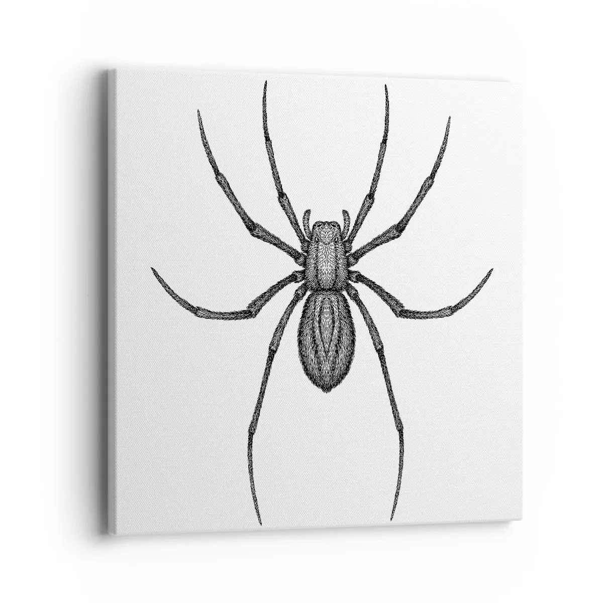 Canvastavla - Bild på duk - Oroväckande precision - 40x40 cm