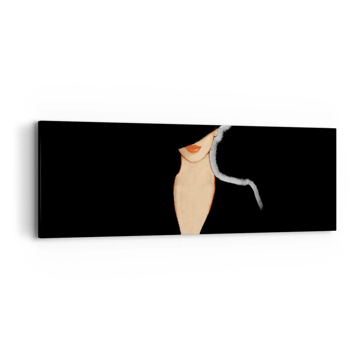 Canvastavla - Bild på duk - Elegans och stil - 90x30 cm
