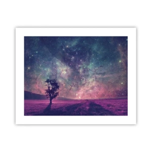 Affisch - Under magisk himmel - 50x40 cm