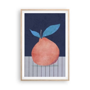 Affisch i ram av ljusek - Konvexitet och planhet - 61x91 cm