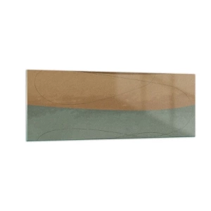 Glastavla - Bild på glas - Horisontell komposition - 140x50 cm