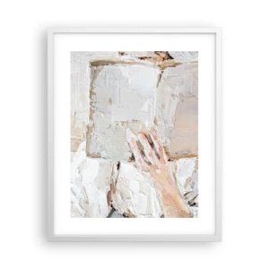 Affisch i vit ram - I en annan värld - 40x50 cm