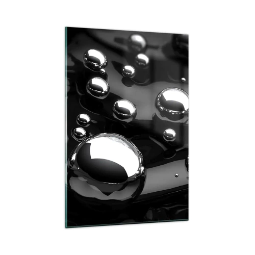 Glastavla - Bild på glas - Ur svarta massan - 80x120 cm