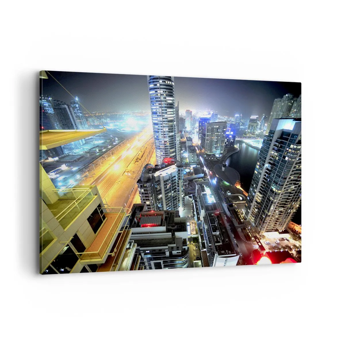 Canvastavla - Bild på duk - Underverk på öknen - 120x80 cm