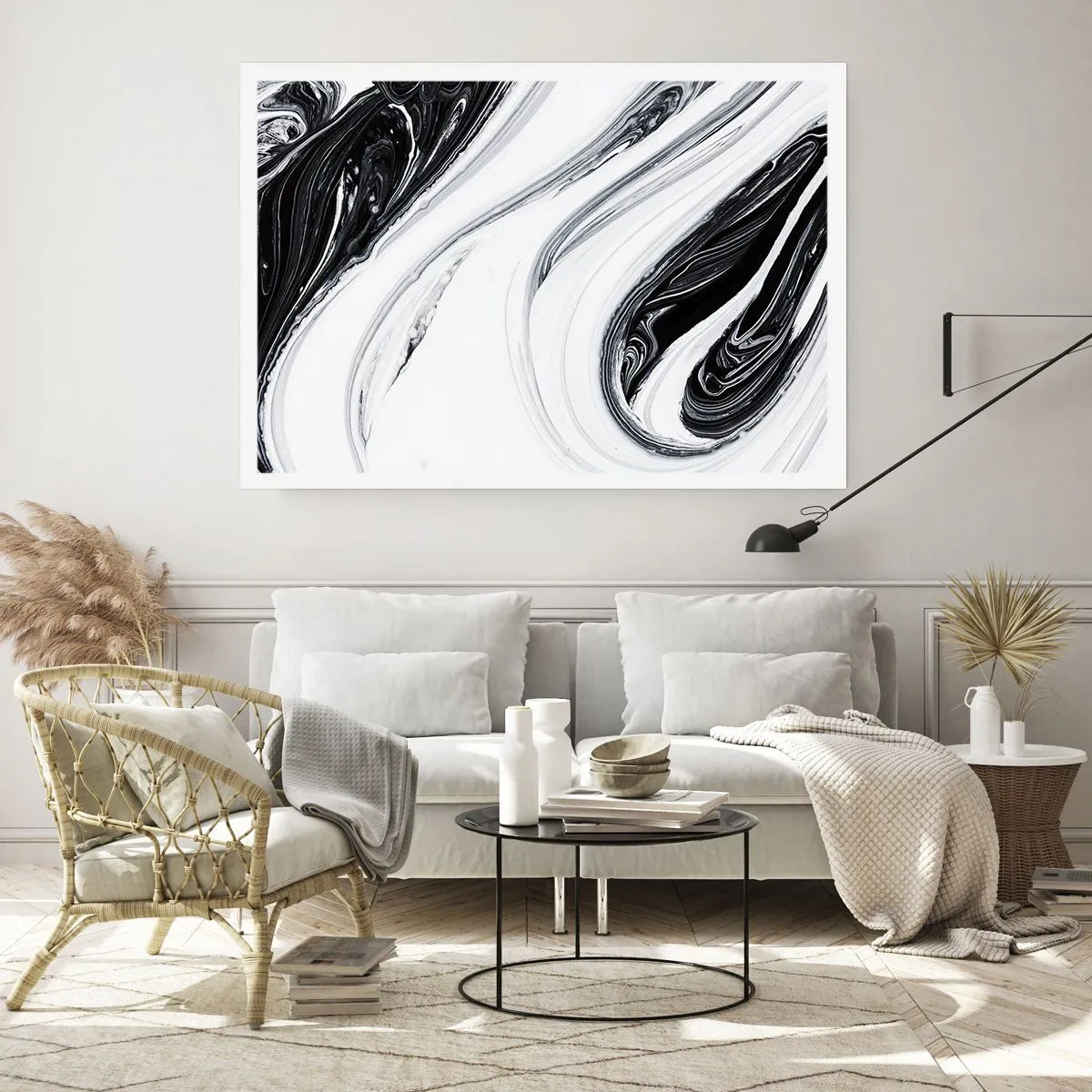 Affisch - Motsatskombination - 91x61 cm