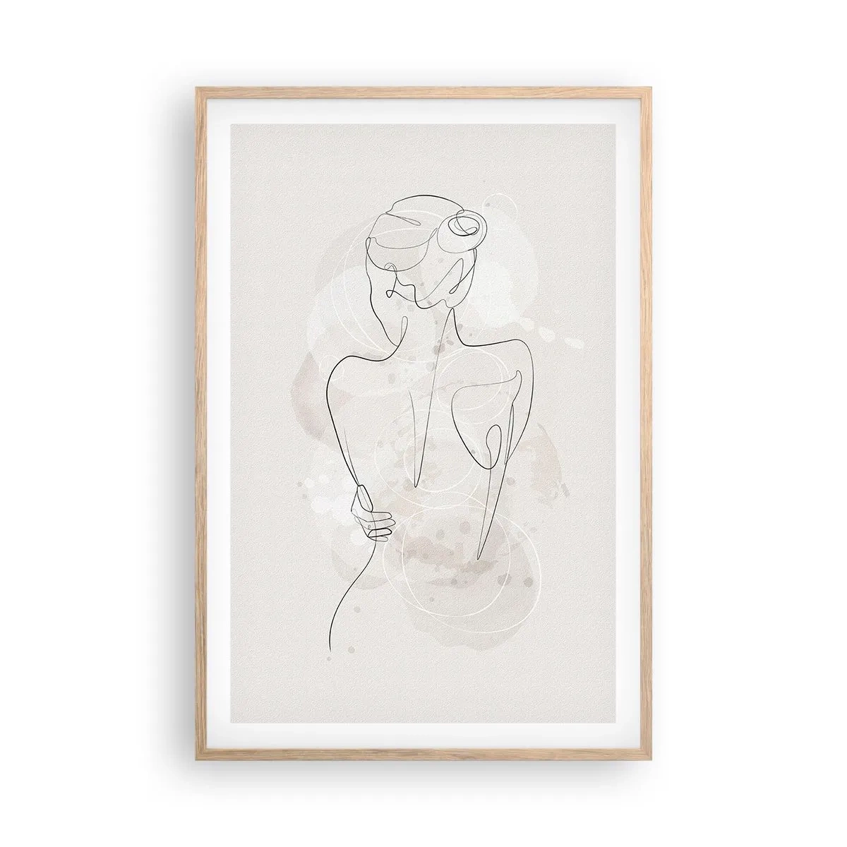 Affisch i ram av ljusek - Som ett känsligt instrument - 61x91 cm