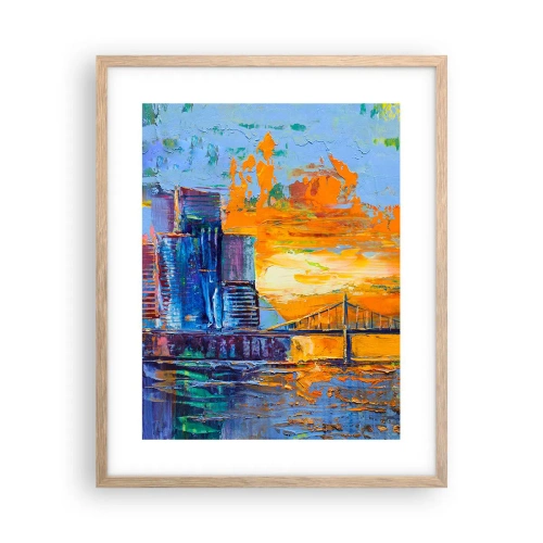 Affisch i ram av ljusek - Kultur och natur - 40x50 cm