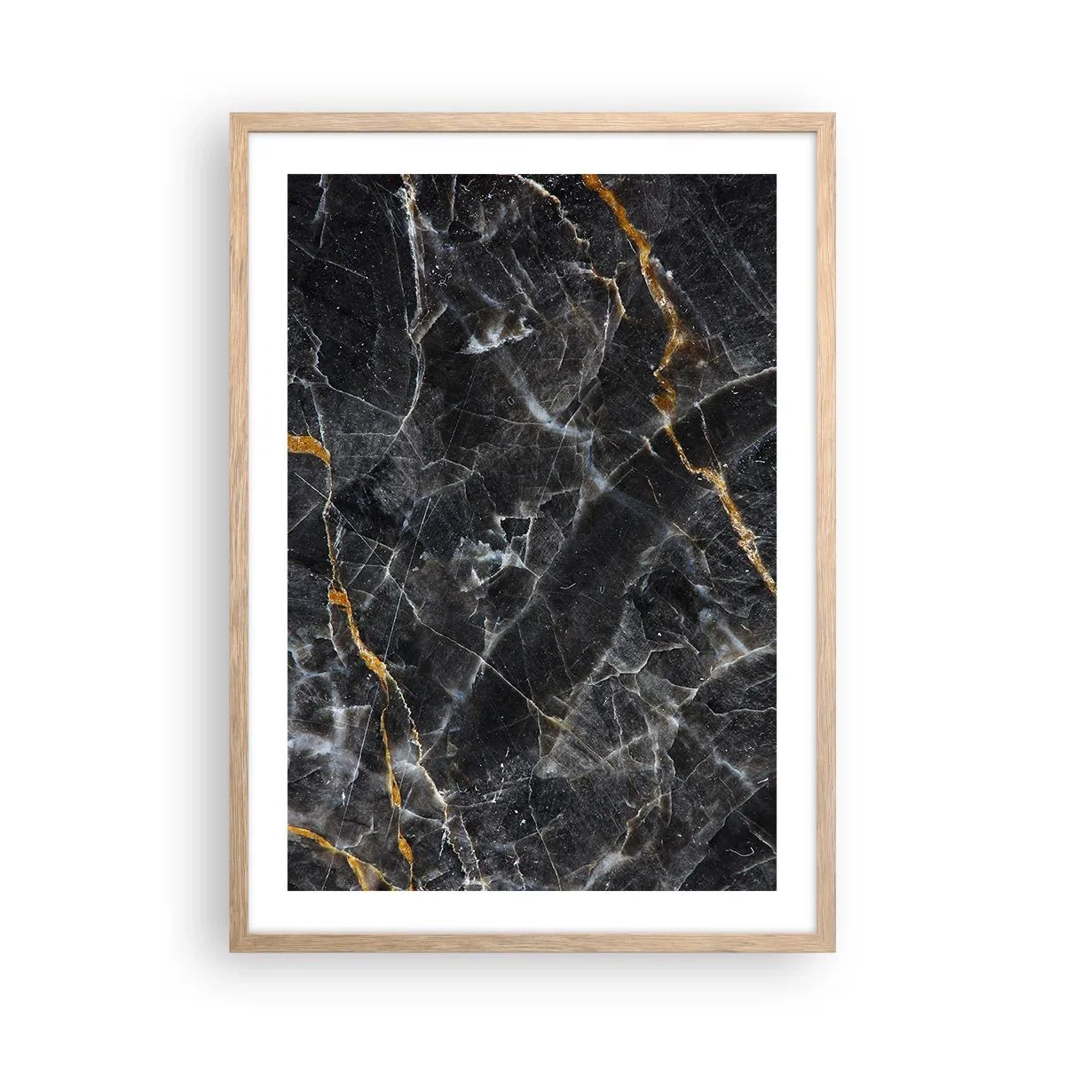 Affisch i ram av ljusek - Stenens interna liv - 50x70 cm