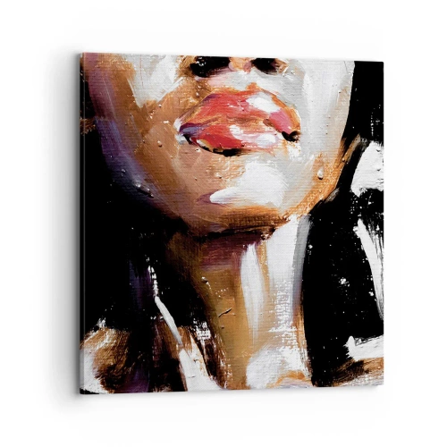 Canvastavla - Bild på duk - Stolthet utan fördomar - 70x70 cm