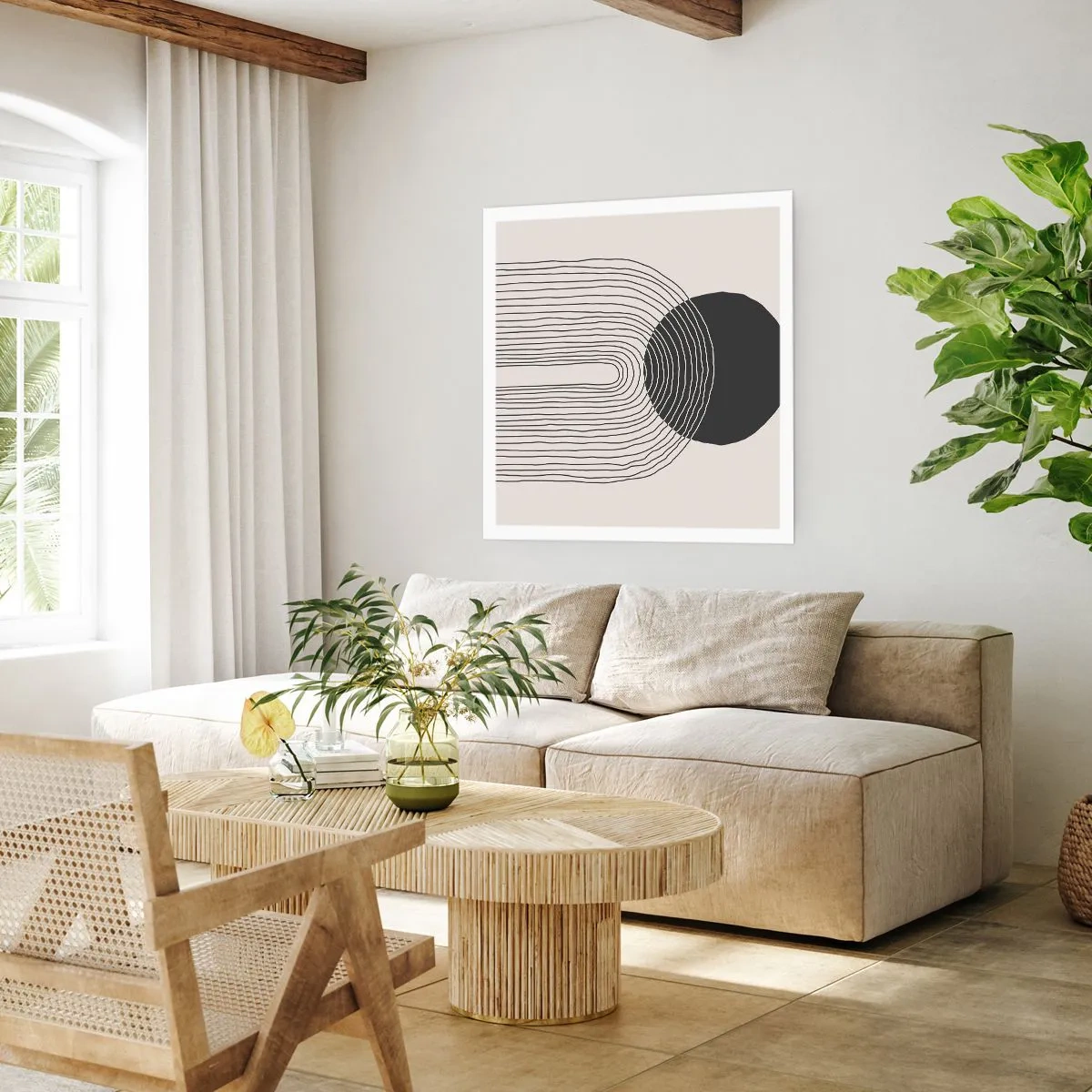 Affisch - Darr och säkerhet - 30x30 cm