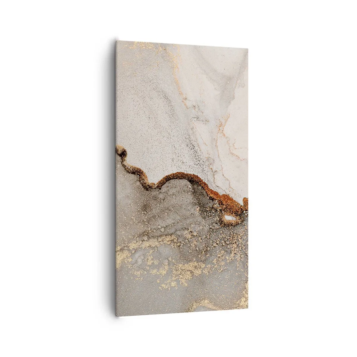 Canvastavla - Bild på duk - På färgernas gräns - 65x120 cm