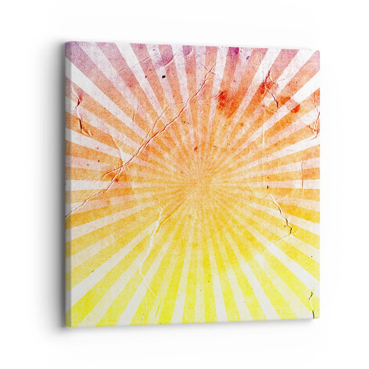 Canvastavla - Bild på duk - Solupp- och nedgångar - 30x30 cm