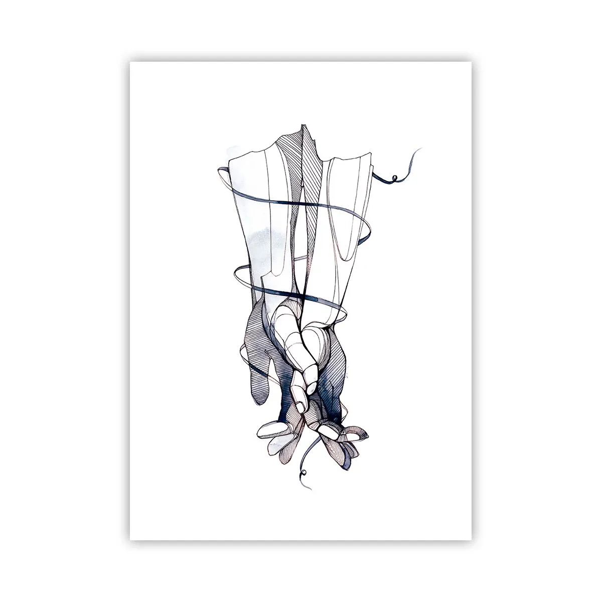 Affisch - Smekningens studie - 50x70 cm