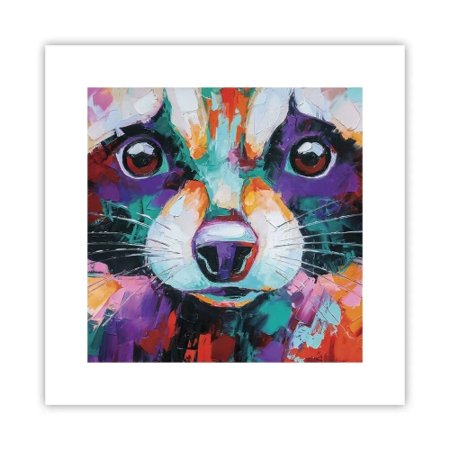 Affisch - Enbart goda emotioner - 30x30 cm